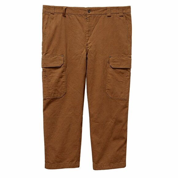 Duluth Trading Co Men’s Brown Cargo Fire Hose Work Pants Size 50x30 - Picture 3 of 6